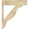 Ekena Millwork Funston Block Rough Sawn Outlooker, Douglas Fir, 8"W x 32"D x 36"H OUT08X32X36FST05RDF - alternate 4